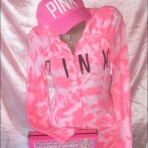 VS Pink Tiedye Jacket