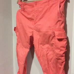Lauren salmon cargo pants. FUN