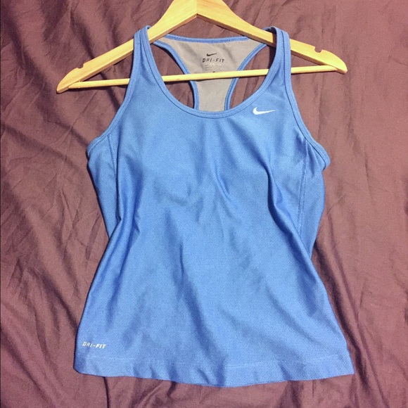 Niki Dri-Fit tank top with built in bra.