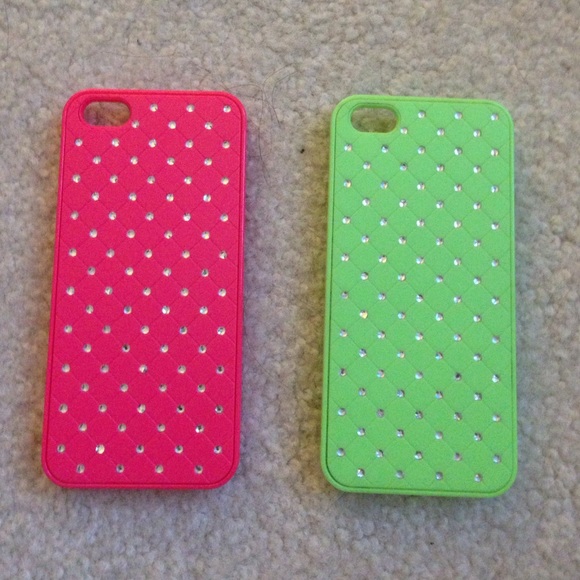 Pink & Green iPhone 5/5s Cases
