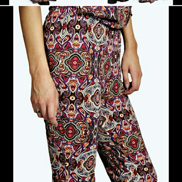 Re-posh patterned jumpsuit - Picture 2 of 2