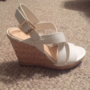 Jessica Simpson Wedges - White