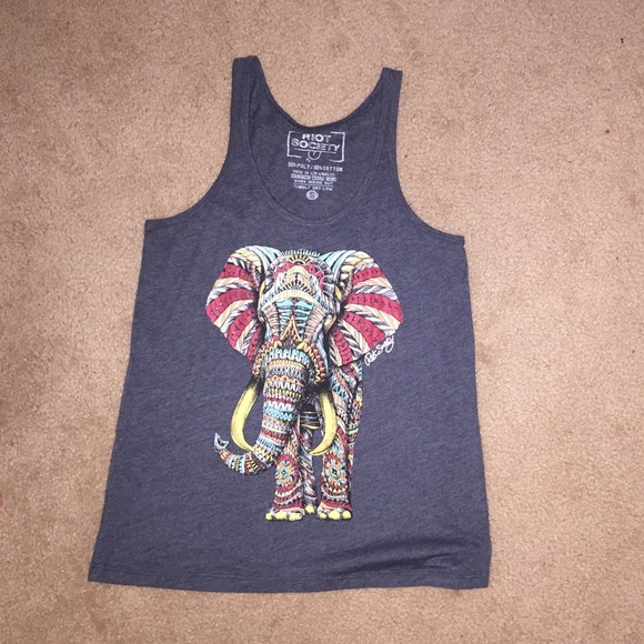 Riot Society Elephant Tank