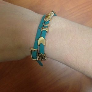 House of Harlow turquoise bracelet