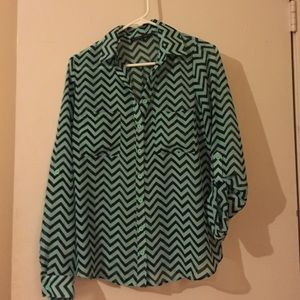 Chevron Blouse