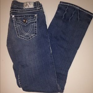 Boot cut jeans!