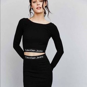 Calvin Klein crop
