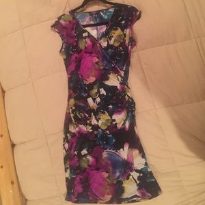 Chaps flowery dress