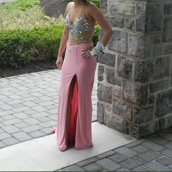 Patina Prom Dress - Picture 2 of 3