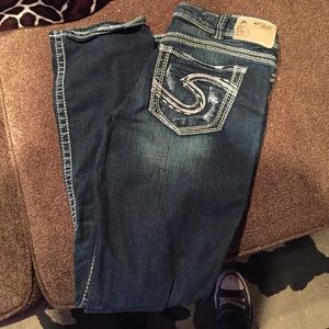 Silver jeans