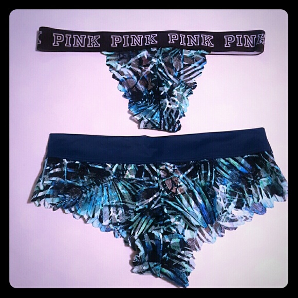 Victoria Secrets Pink Thong & Panties