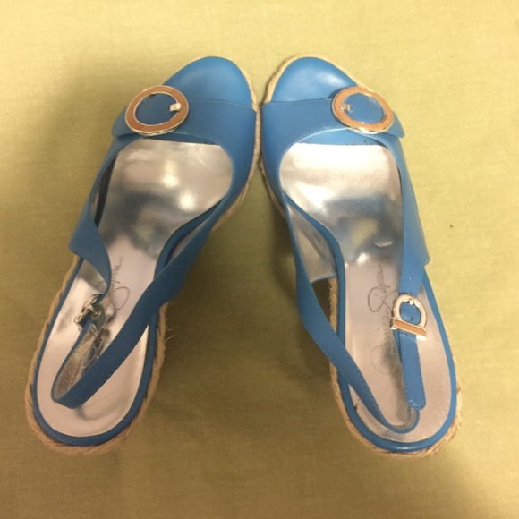 Blue heels