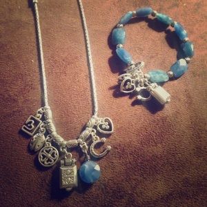 Brighton necklace and bracelet set