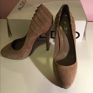 ALDO Beige Botkins Pumps