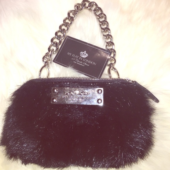My Flat In London Fur Purse