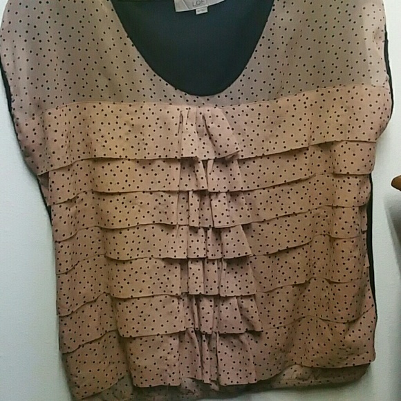 The Loft dress blouse. Sz medium
