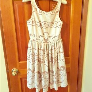 Cream Lace Dress