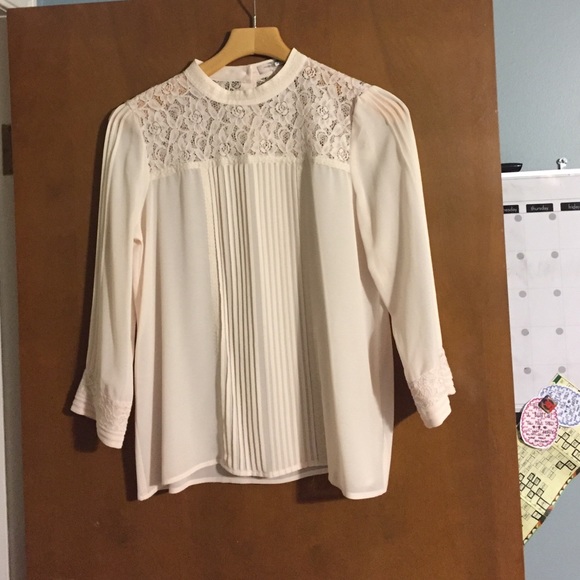 forever 21 lace blouse
