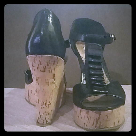 Steve Madden Cork Wedges