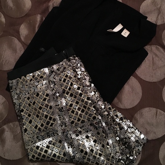 Sequin Mini Skirt - Picture 1 of 3