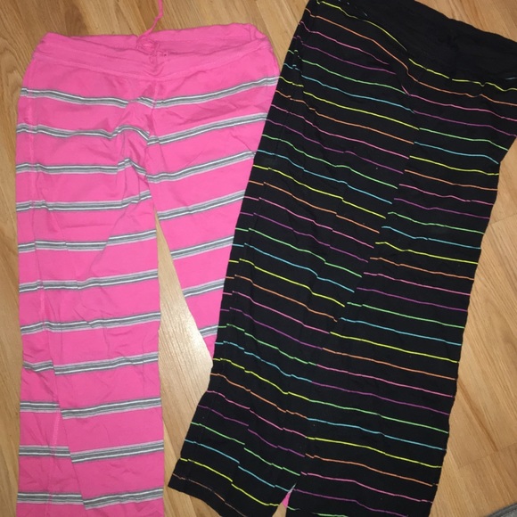 2 pairs of pajama pants