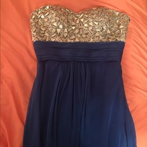 Prom Dress- Royal Blue