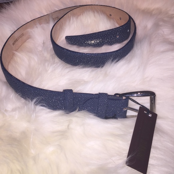 Men's- EXOTIC ⭐️AUTHENTIC Sting Ray Belt -