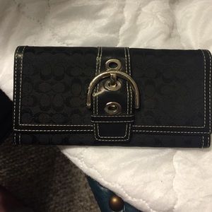COACH - Black C Wallet