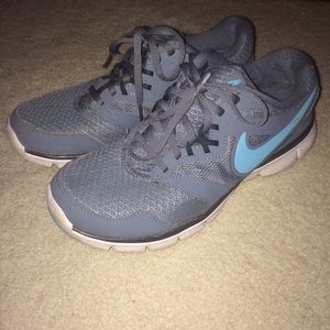 Grey/Turquoise Women's Nikes