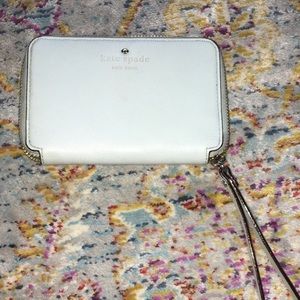 Baby blue Kate spade wristlet