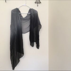 Ombré lightweight scarf