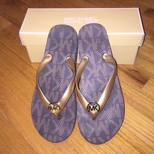 Michael Kors flip flops!