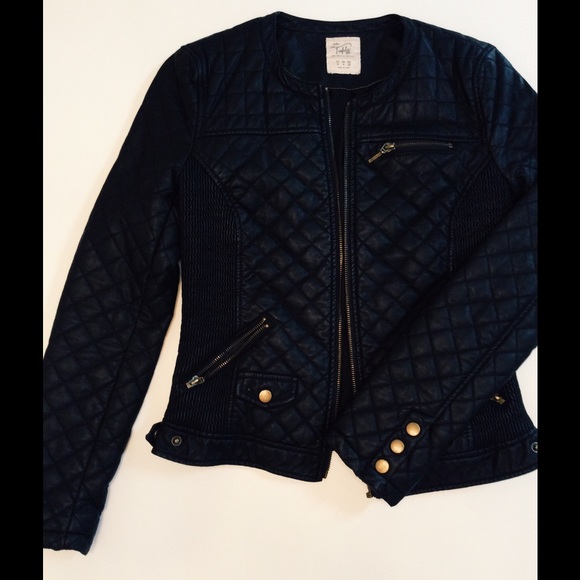 Zara faux leather jacket - Picture 2 of 4