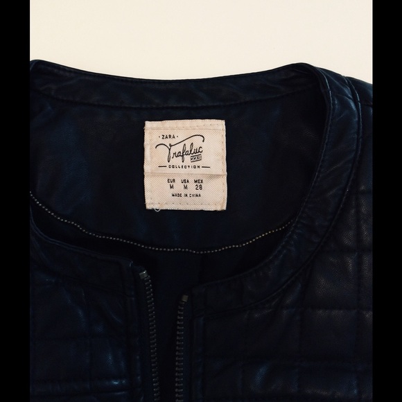 Zara faux leather jacket - Picture 4 of 4