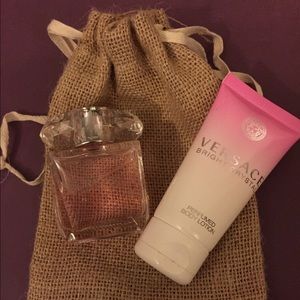 Versace perfume and body lotion