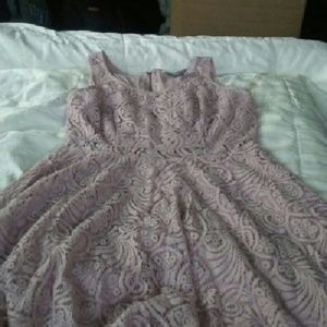 Light Pink Lace Dress - Like new!