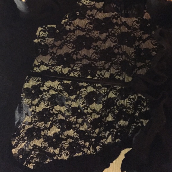 Black lace cardigan - Picture 2 of 3