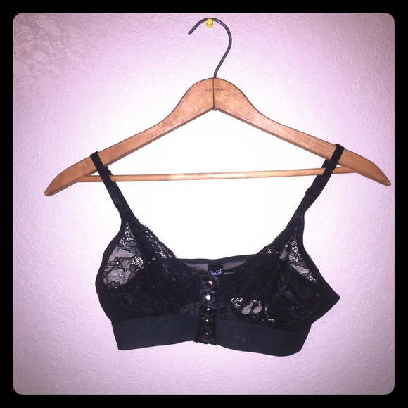 Brand new lace button up bra