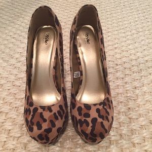 Leopard Print Heels
