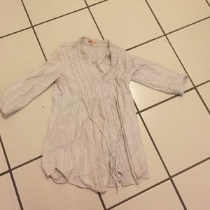 White button down shirt