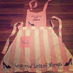Apron--Will Cook for Shoes👠👠👠 Never worn!