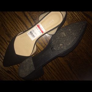 Black Flats worn once