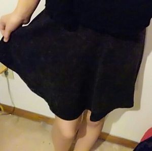 Black/grey Skater Skirt