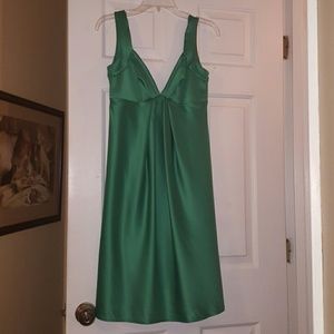 Calvin Klein like new green formal dress