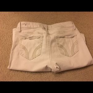 Tan Hollister Skinny Jeans