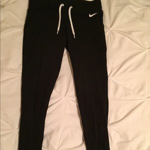 Nike sweats lightly lined with fleece inside
