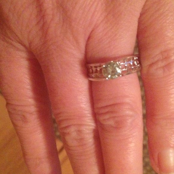 0.68 Carat GENUINE MOISSANITE Engagement RING