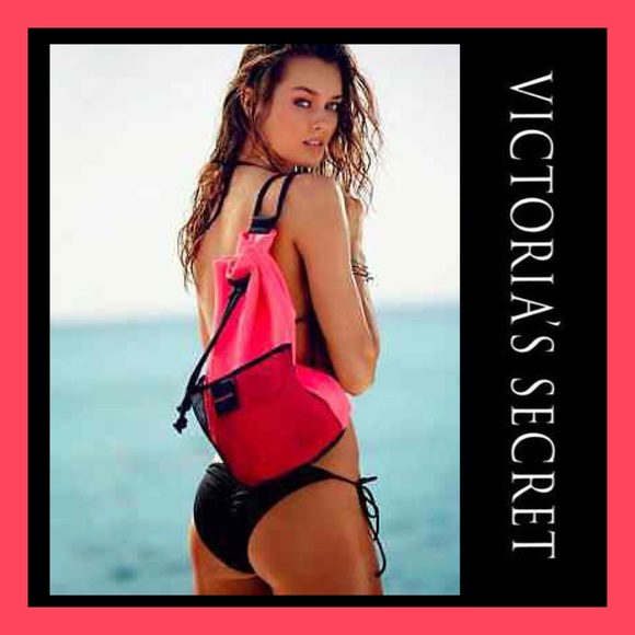 🔴SOLD🔴 Victoria's Secret neoprene beach backpack
