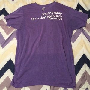 Kansas State Jawhawk-free America T-Shirt Men's L