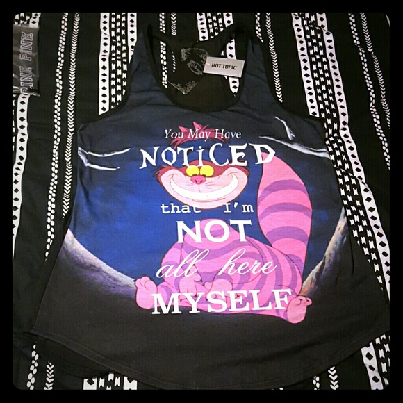 Hot topic Alice in wonderland racerback L